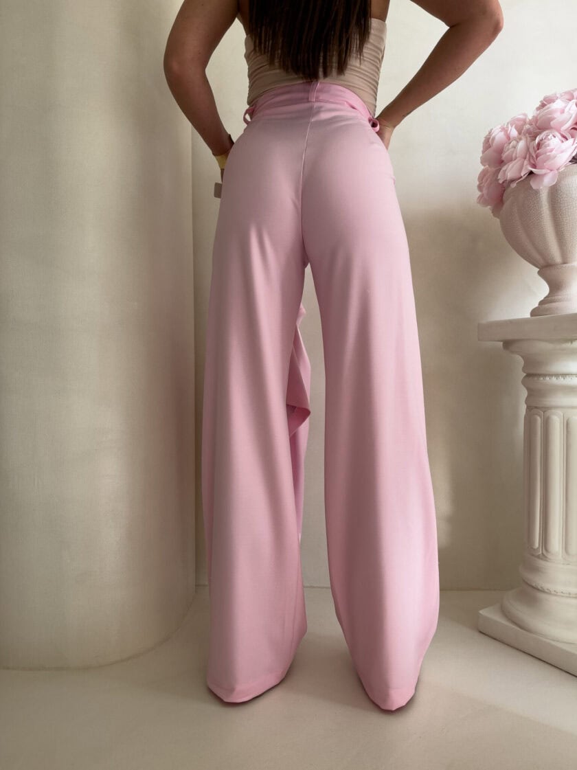 Spodnie CATI - różowe - obrazek 16