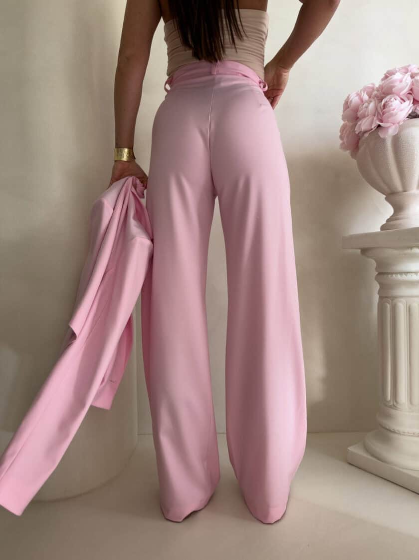 Spodnie CATI - różowe - obrazek 13