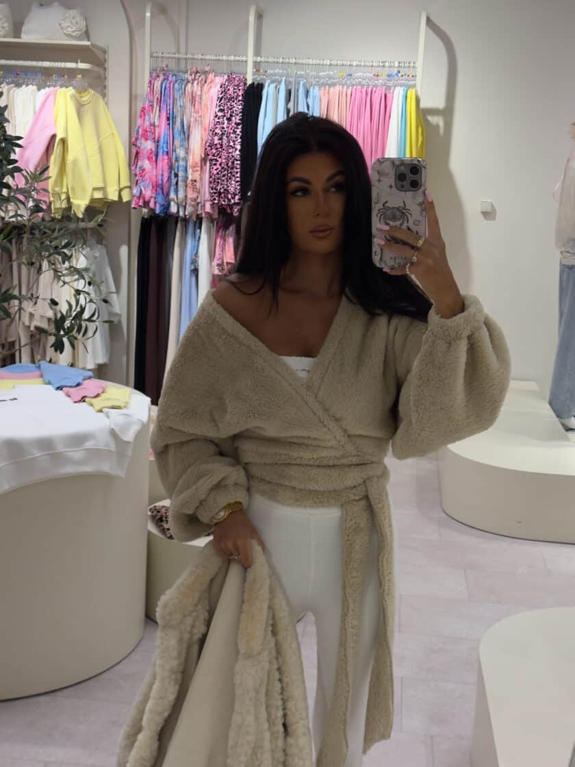 Bluzka KAIRA TEDDY – beżowy - obrazek 5