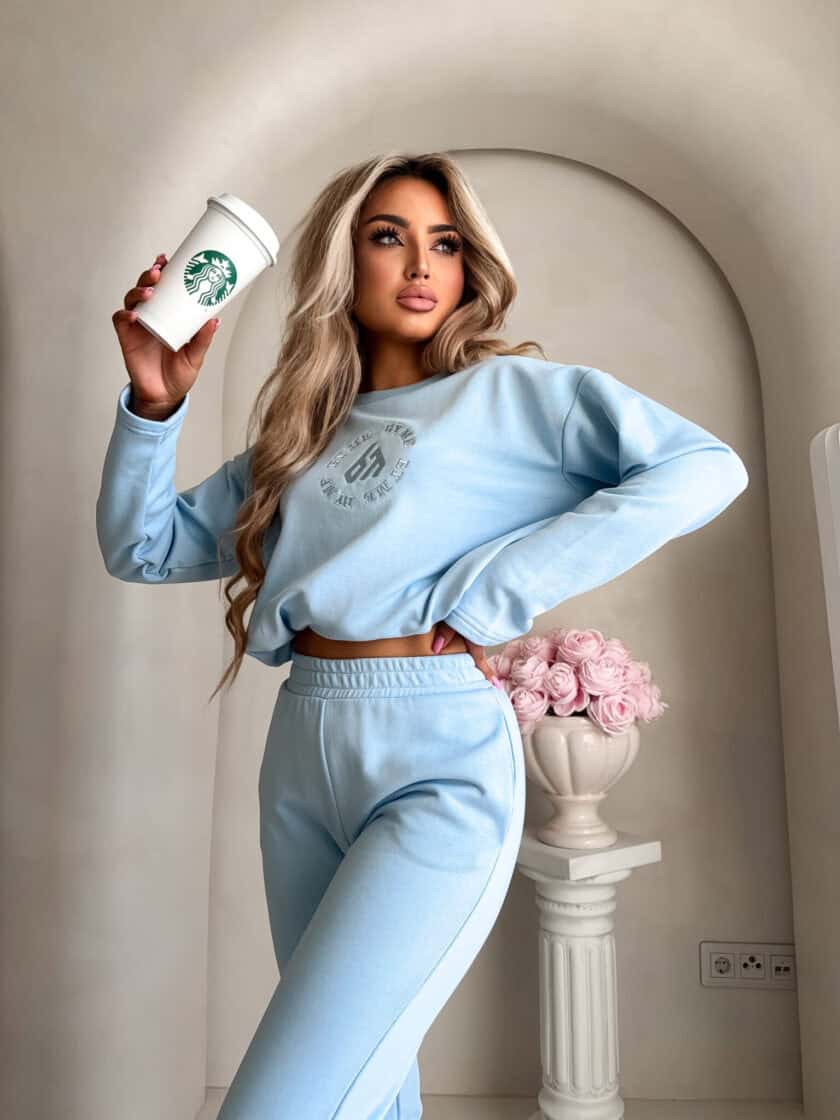 Komplet LOUIS - błękitny - obrazek 2