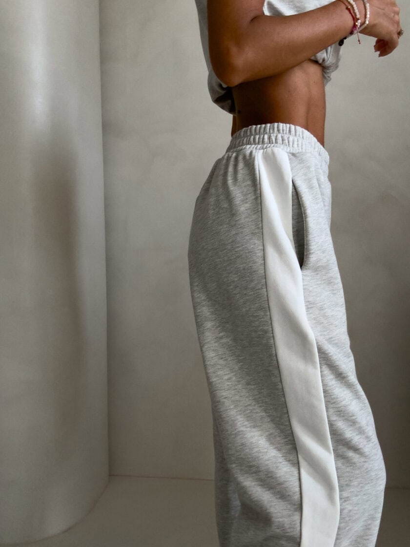 Spodnie LAMPAS - szary melanż - obrazek 12