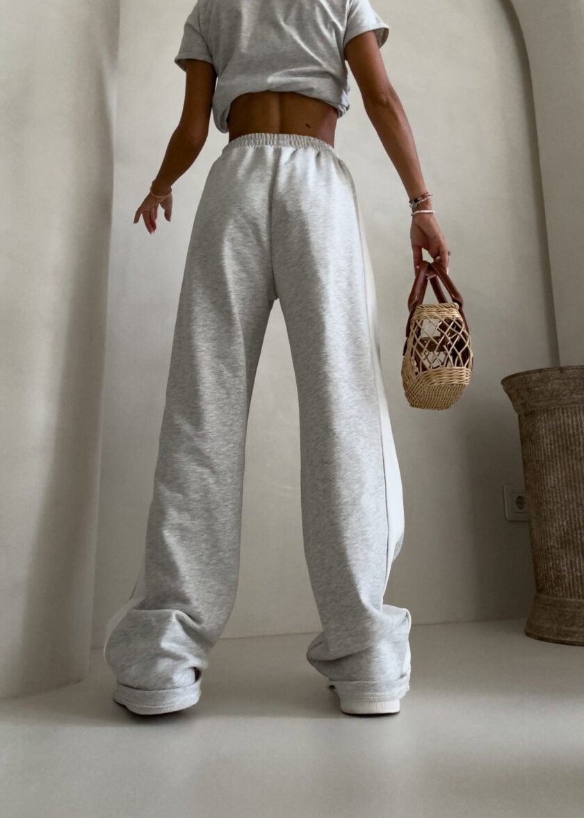 Spodnie LAMPAS - szary melanż - obrazek 2