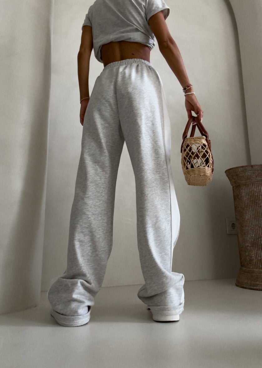 Spodnie LAMPAS - szary melanż - obrazek 11