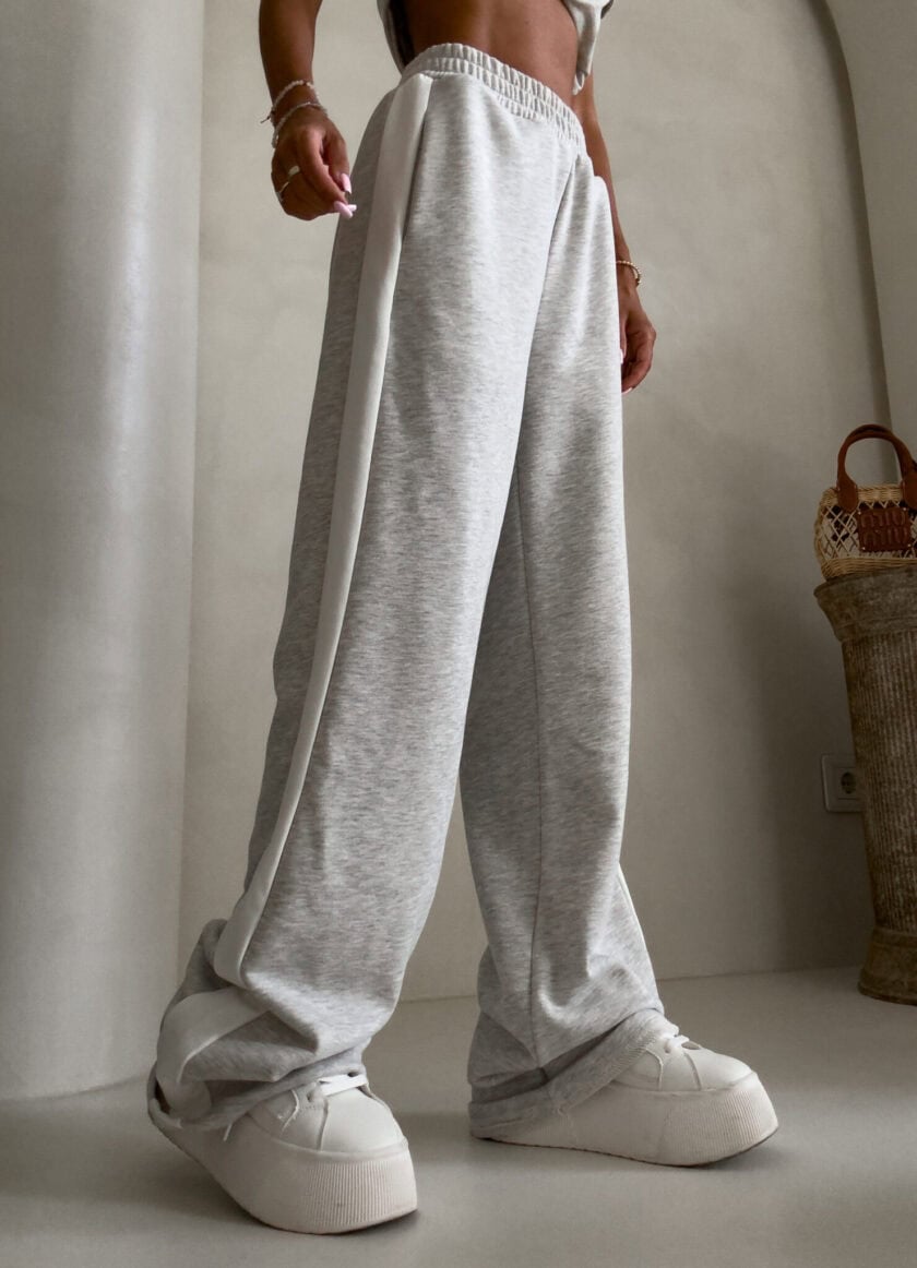 Spodnie LAMPAS - szary melanż - obrazek 7