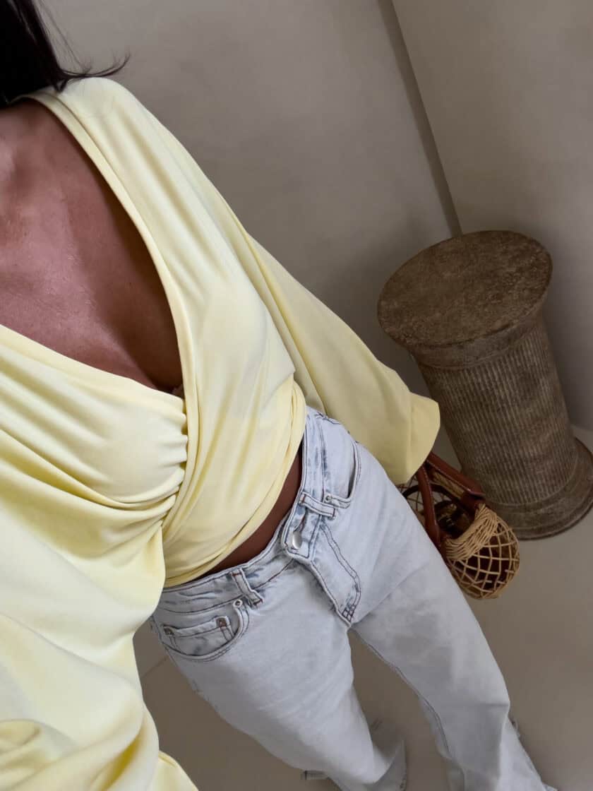 Bluzka KAIRA – bananowa - obrazek 12