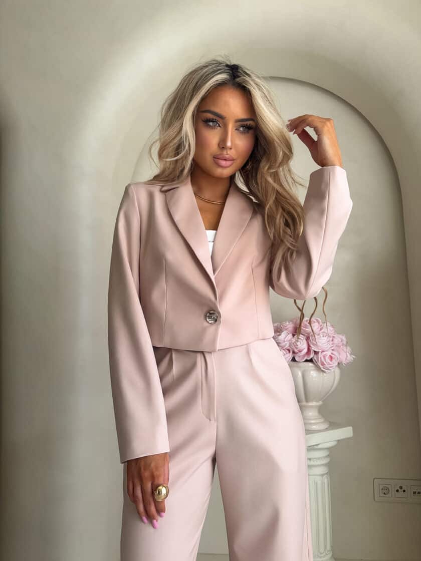 Spodnie CATI -beżowe - obrazek 3