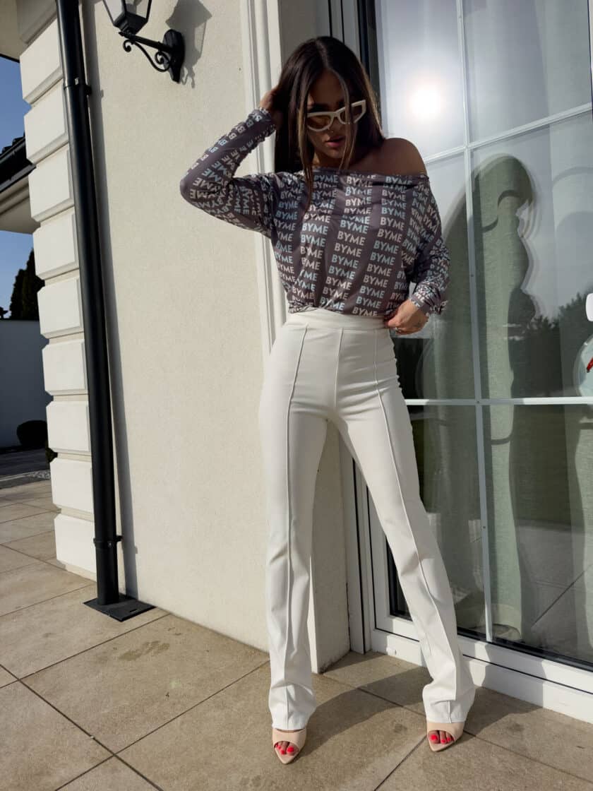 Bluzka MATTE – błękitna - obrazek 5