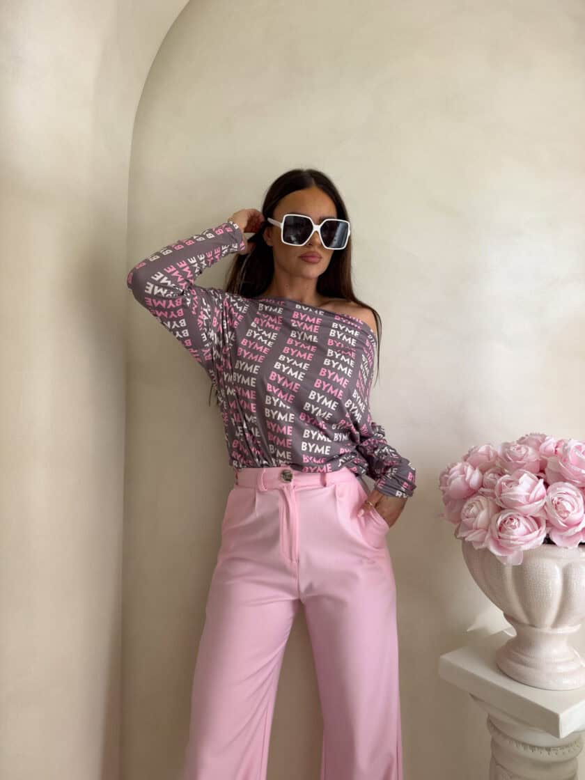 Bluzka MATTE – różowa - obrazek 10