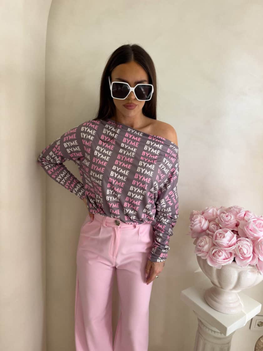 Bluzka MATTE – różowa - obrazek 11