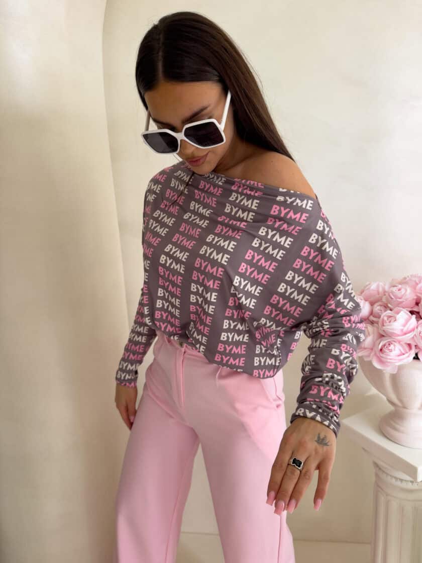 Bluzka MATTE – różowa