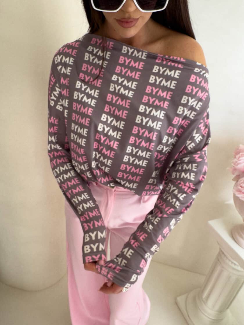 Bluzka MATTE – różowa - obrazek 8