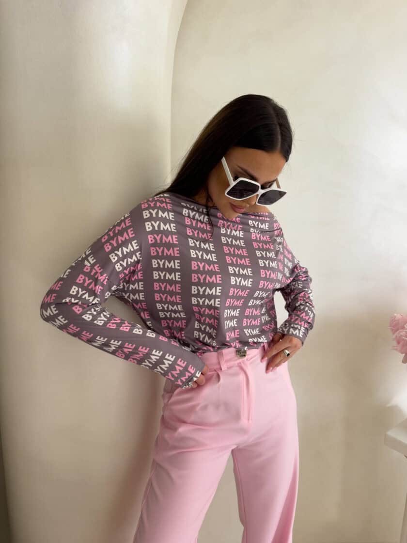 Bluzka MATTE – różowa - obrazek 12