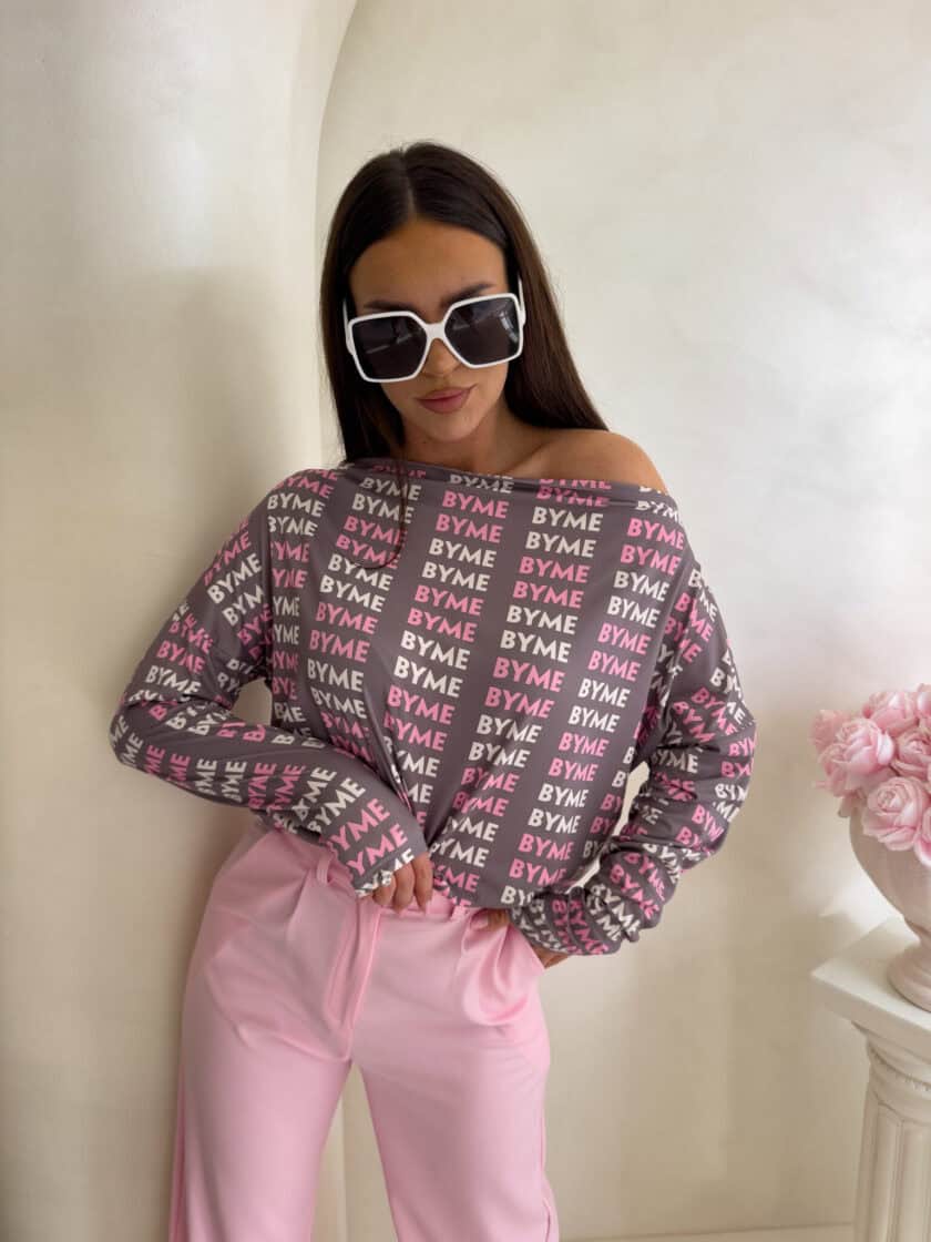 Bluzka MATTE – różowa - obrazek 13