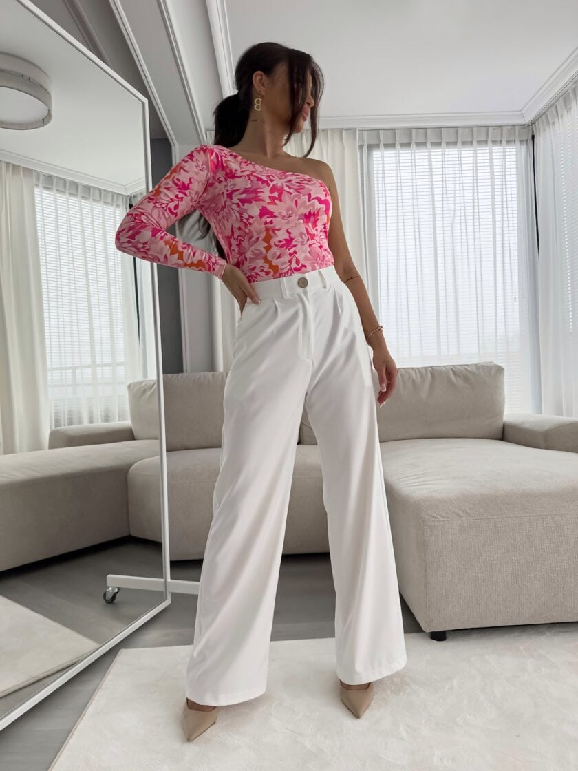 Bluzka CINTIA print - różowa - obrazek 16