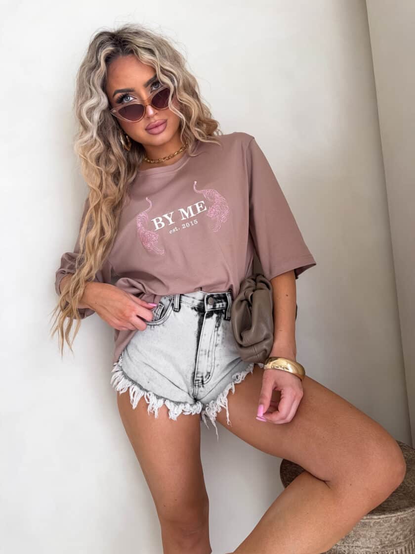 T-shirt MONI - mokka - obrazek 3