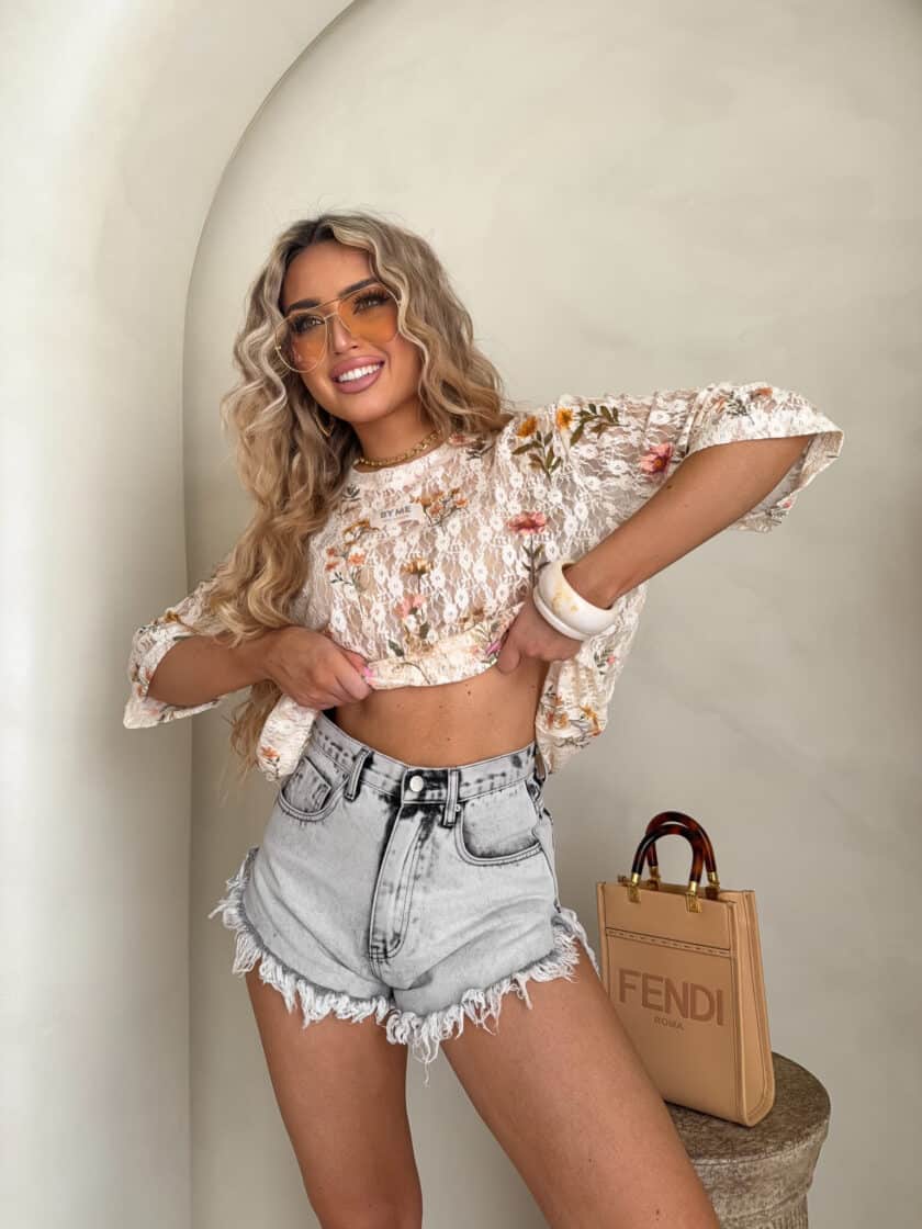 Bluzka MARMARIS koronka – łączka - obrazek 5