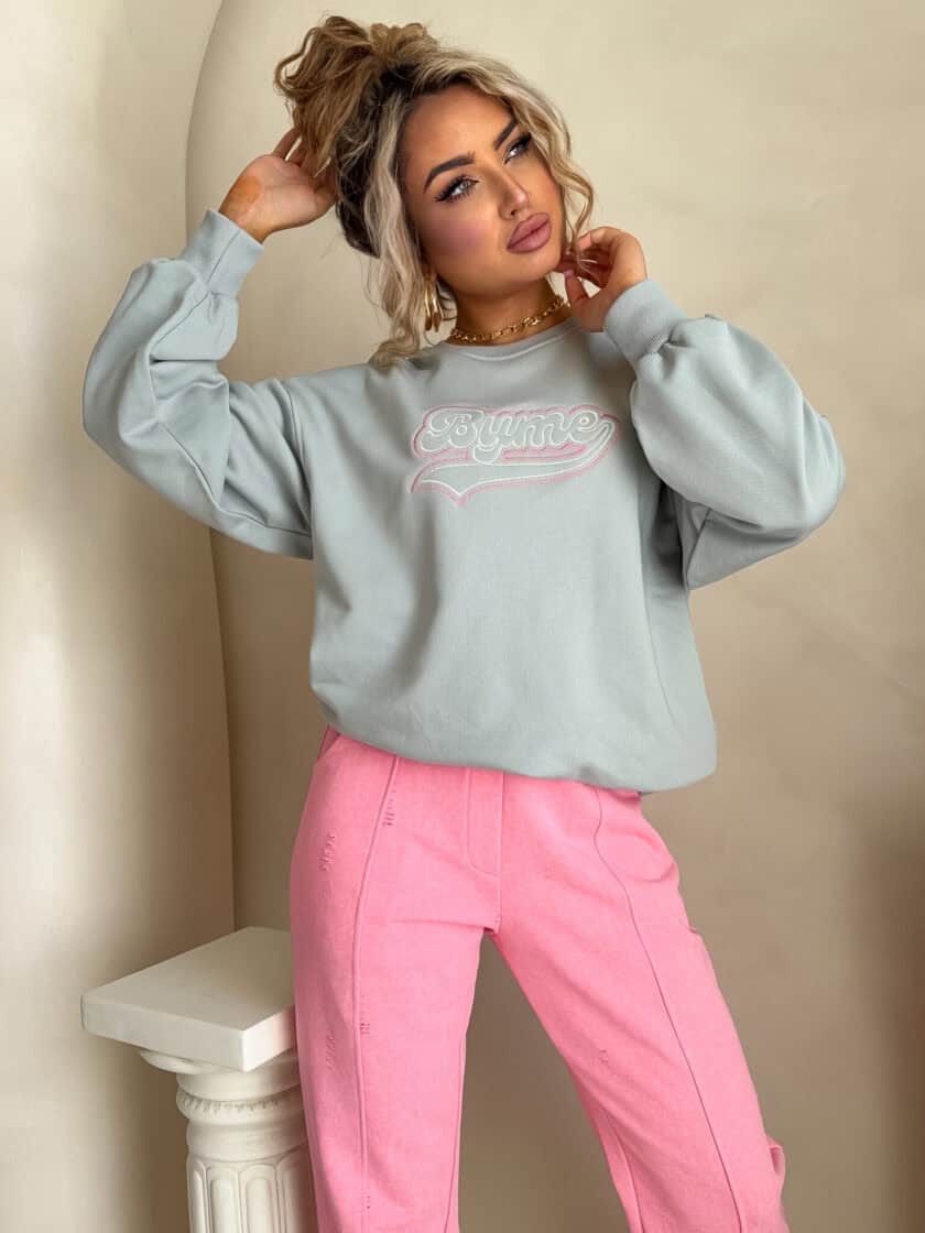 Bluza CREATIVE – szałwiowa - obrazek 2