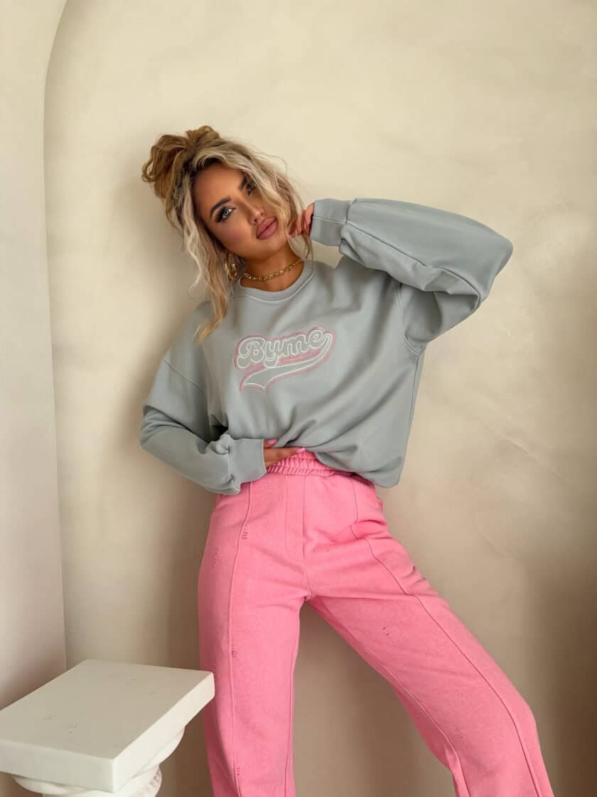 Bluza CREATIVE – szałwiowa - obrazek 4