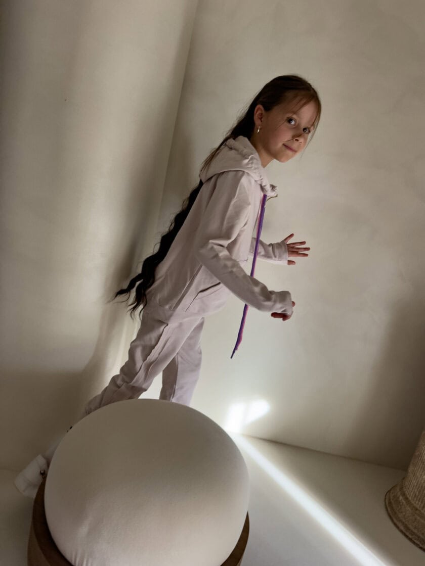 Komplet dziecięcy GIRL  – beżowy - obrazek 11