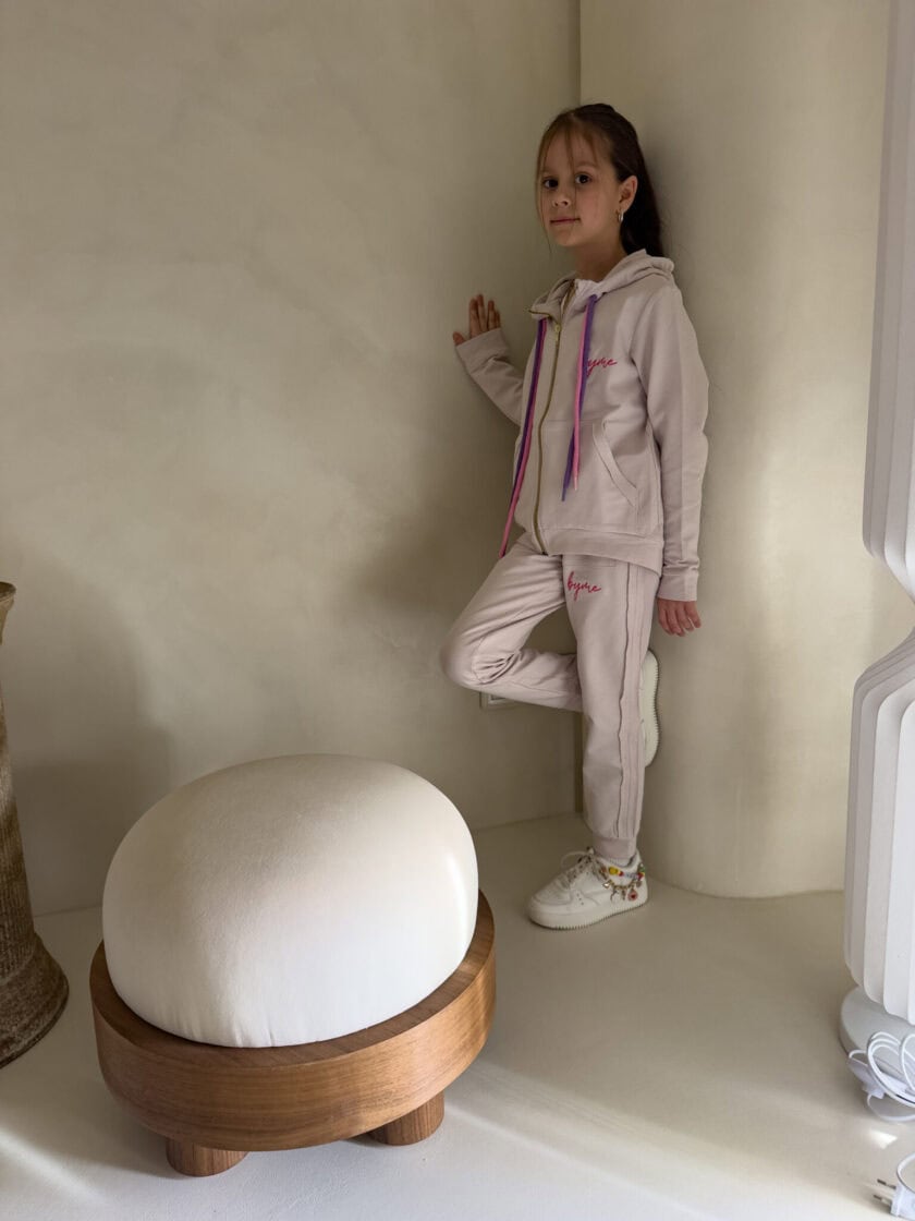 Komplet dziecięcy GIRL  – beżowy - obrazek 16