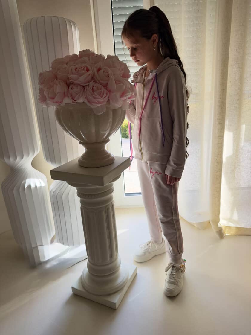 Komplet dziecięcy GIRL  – beżowy - obrazek 9