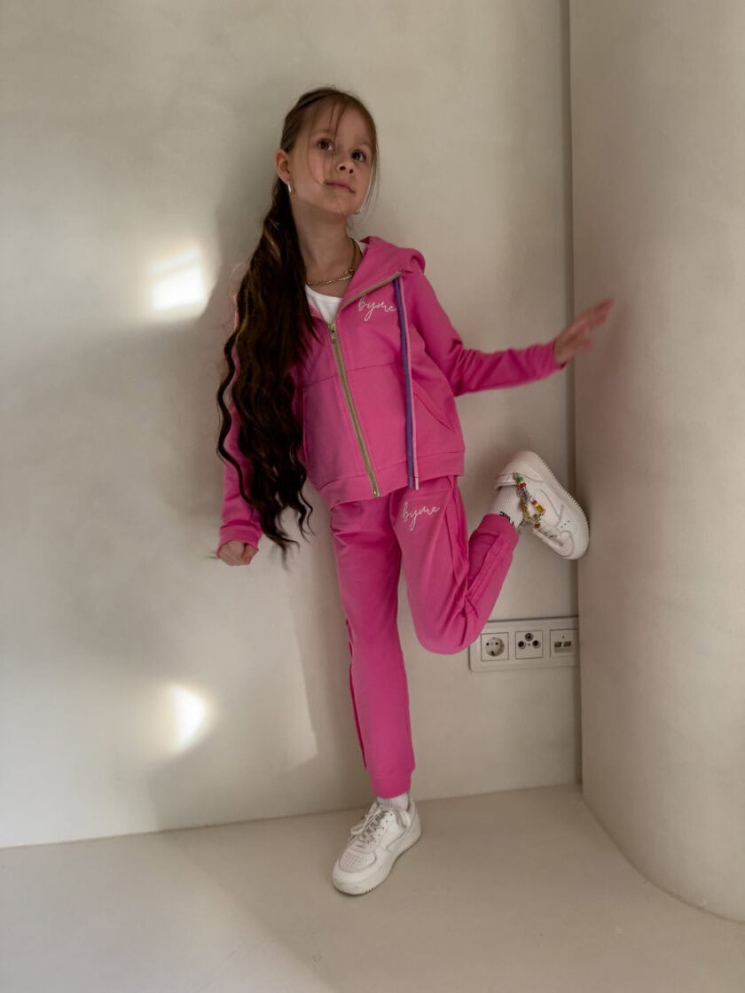 Komplet dziecięcy GIRL – mocny róż - obrazek 10