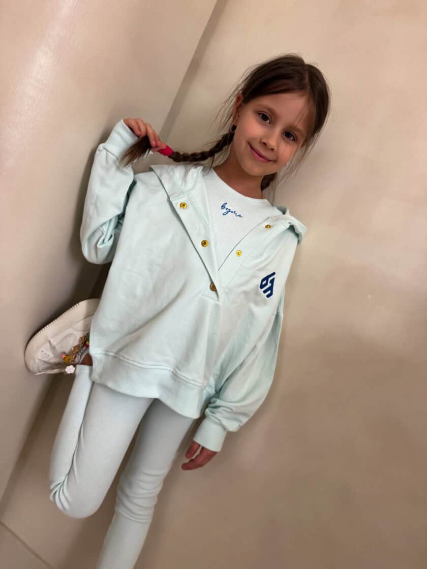 Komplet dziecięcy LAKI – miętowy - obrazek 10