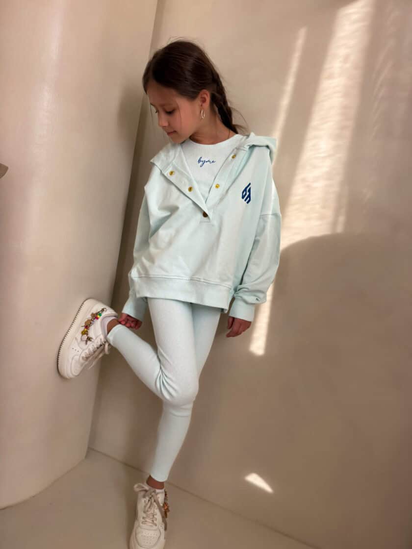 Komplet dziecięcy LAKI – miętowy - obrazek 11