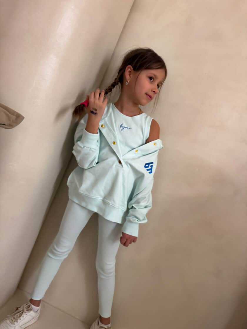 Komplet dziecięcy LAKI – miętowy - obrazek 14