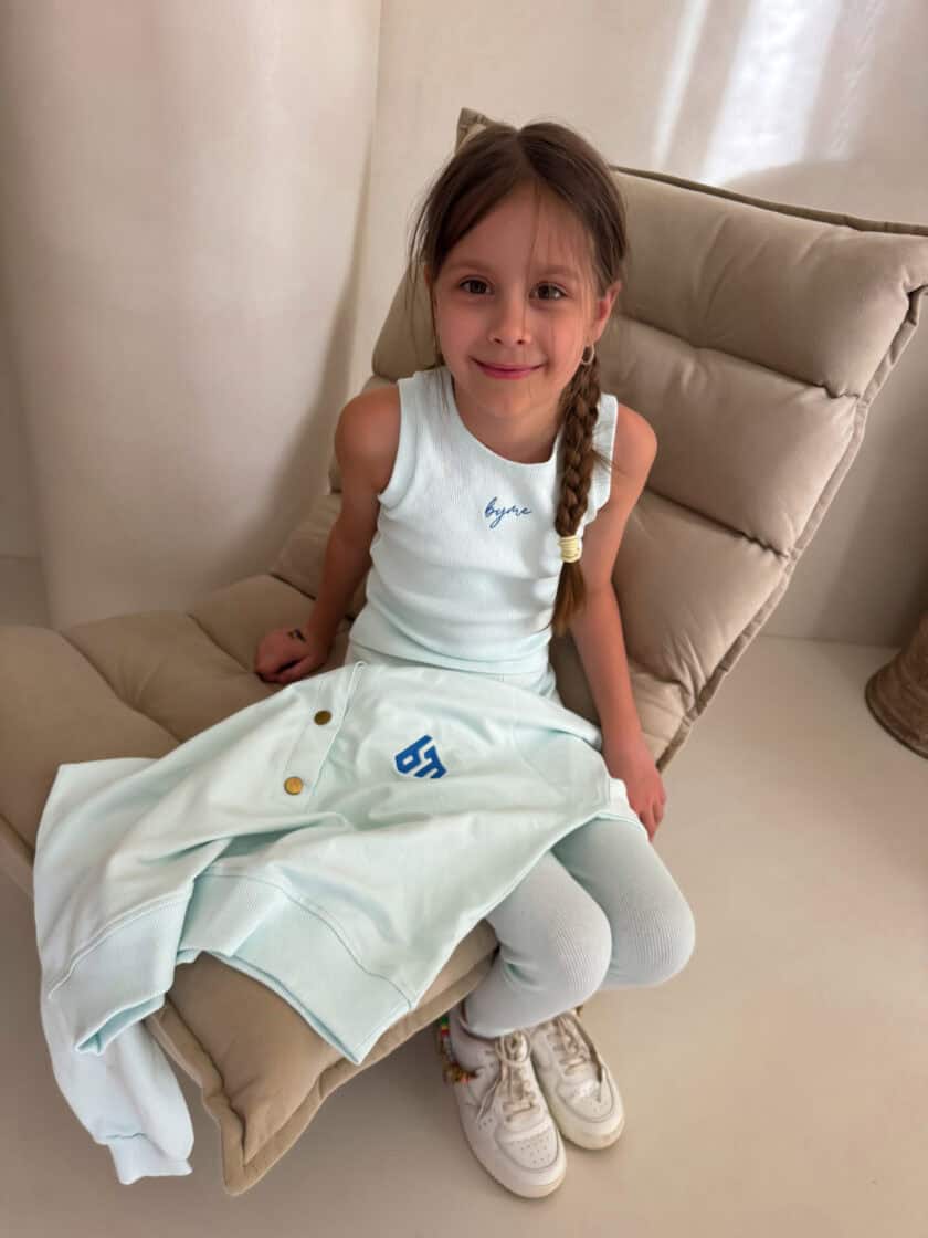 Komplet dziecięcy LAKI – miętowy - obrazek 15