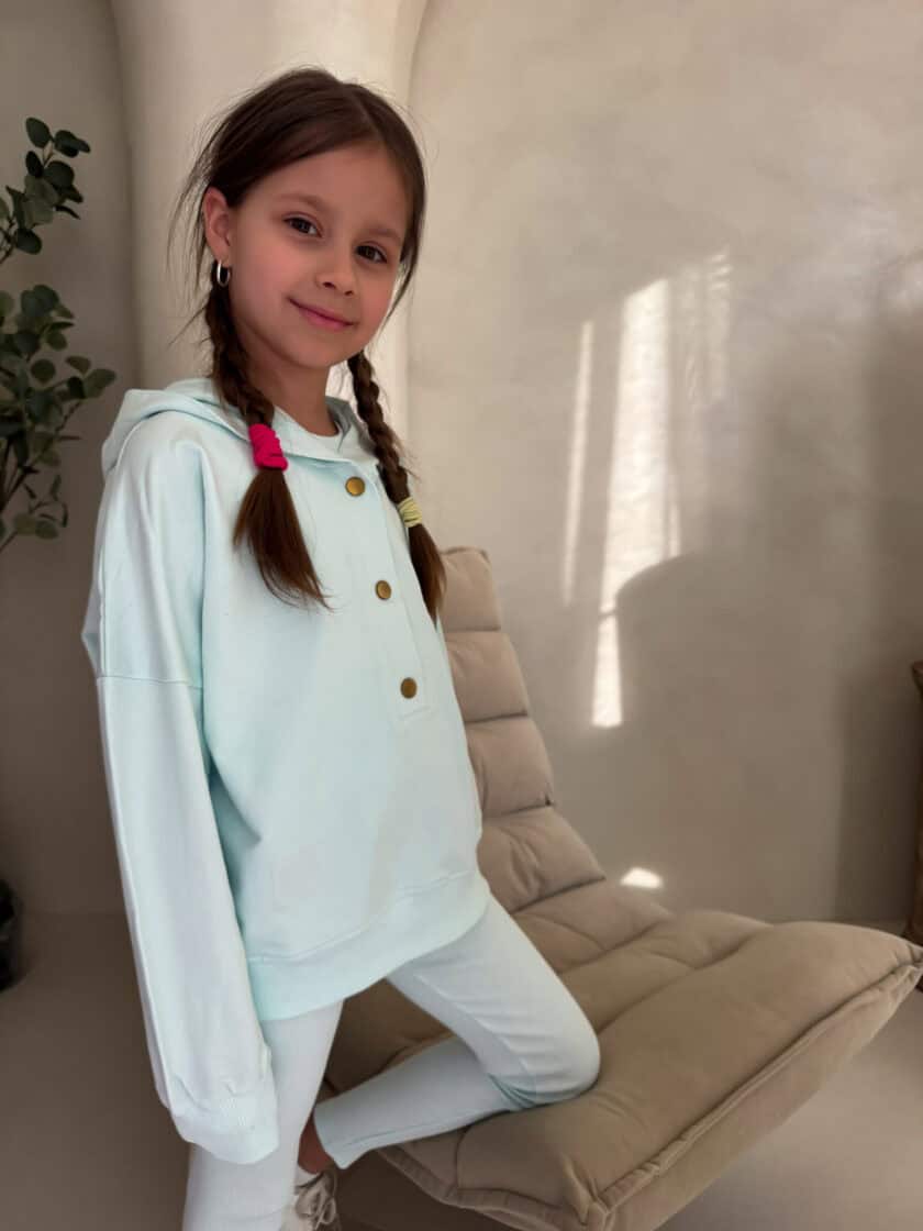 Komplet dziecięcy LAKI – miętowy - obrazek 19