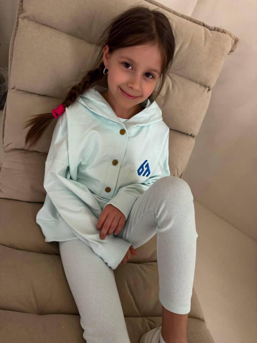 Komplet dziecięcy LAKI – miętowy - obrazek 21