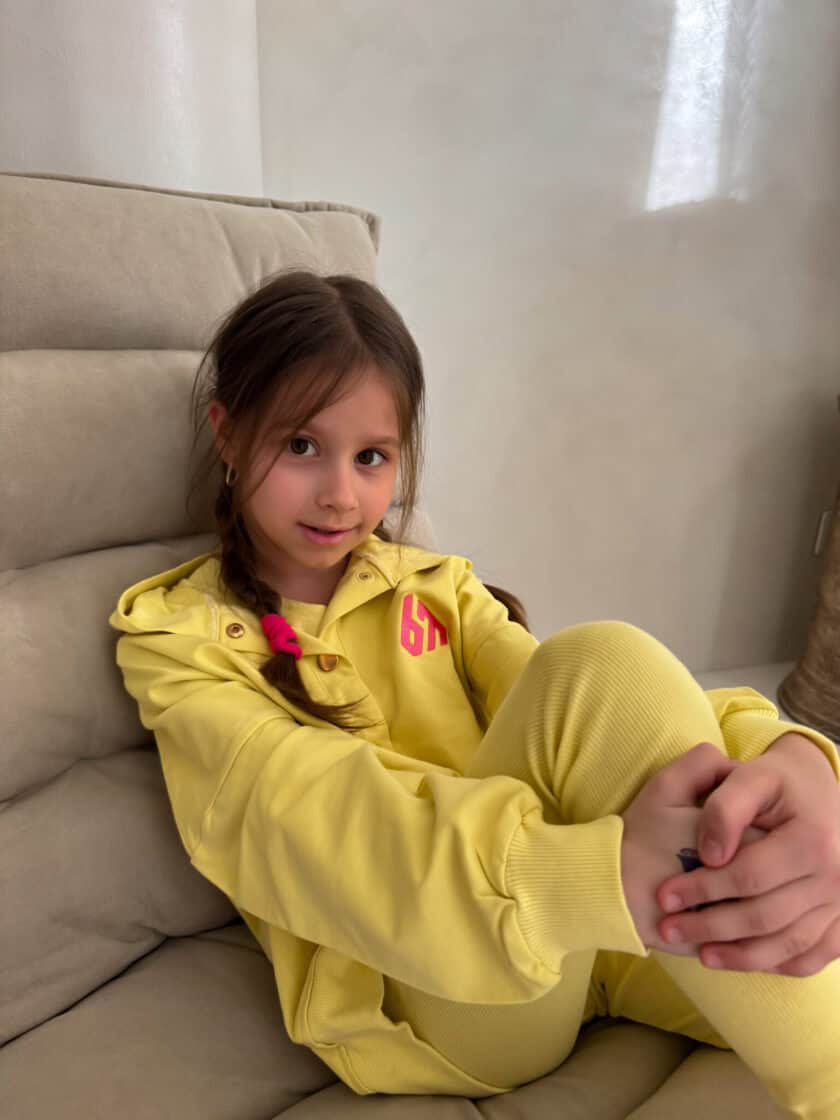 Komplet dziecięcy LAKI – limonka - obrazek 7