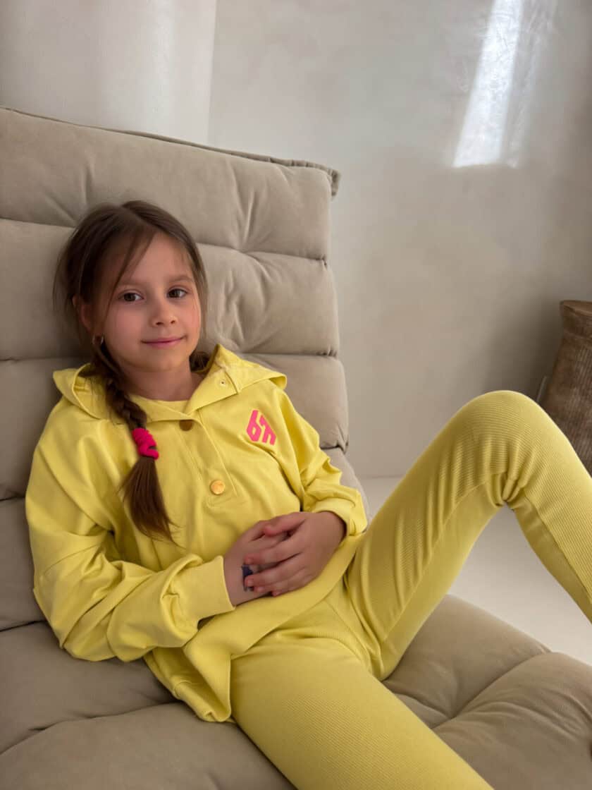 Komplet dziecięcy LAKI – limonka - obrazek 8