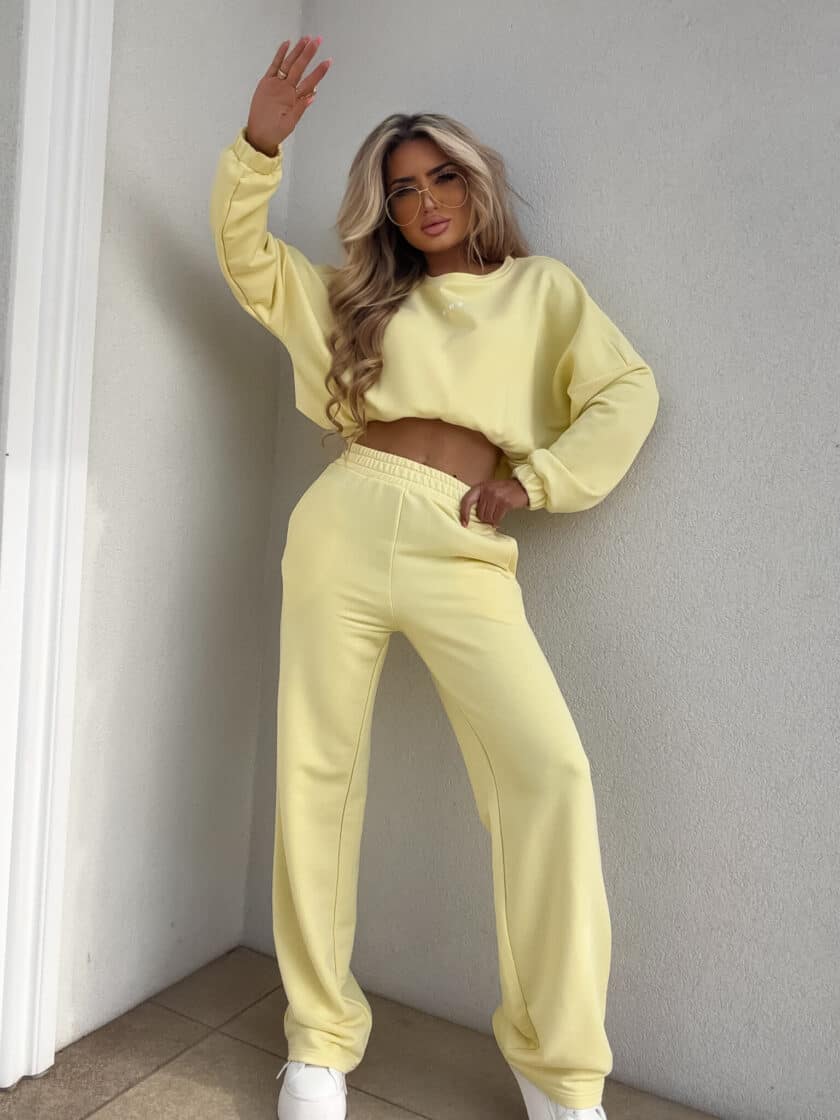 Komplet SYDNEY - bananowy - obrazek 2