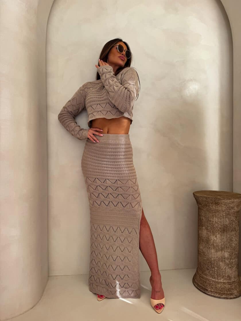 Komplet REVLON - ciemny beż - obrazek 6