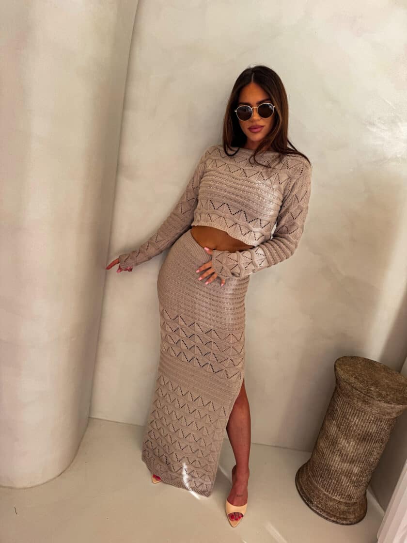 Komplet REVLON - ciemny beż - obrazek 4