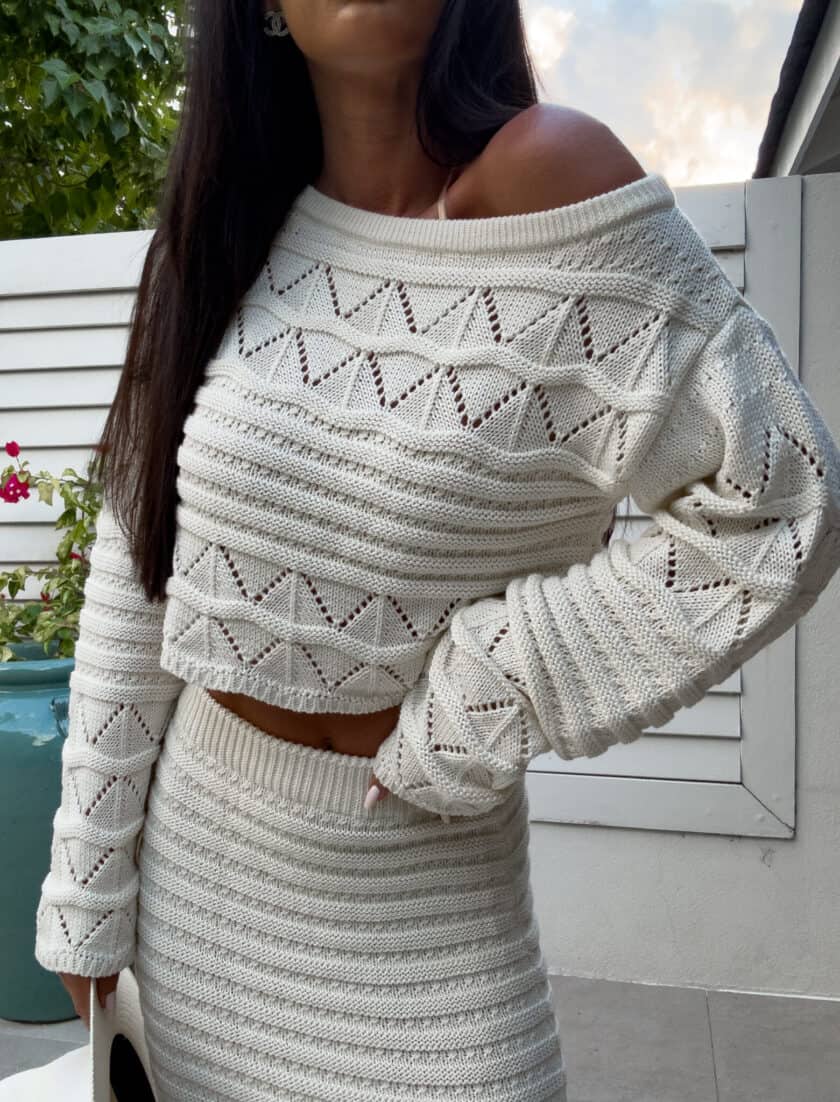 Komplet REVLON - ecru - obrazek 10