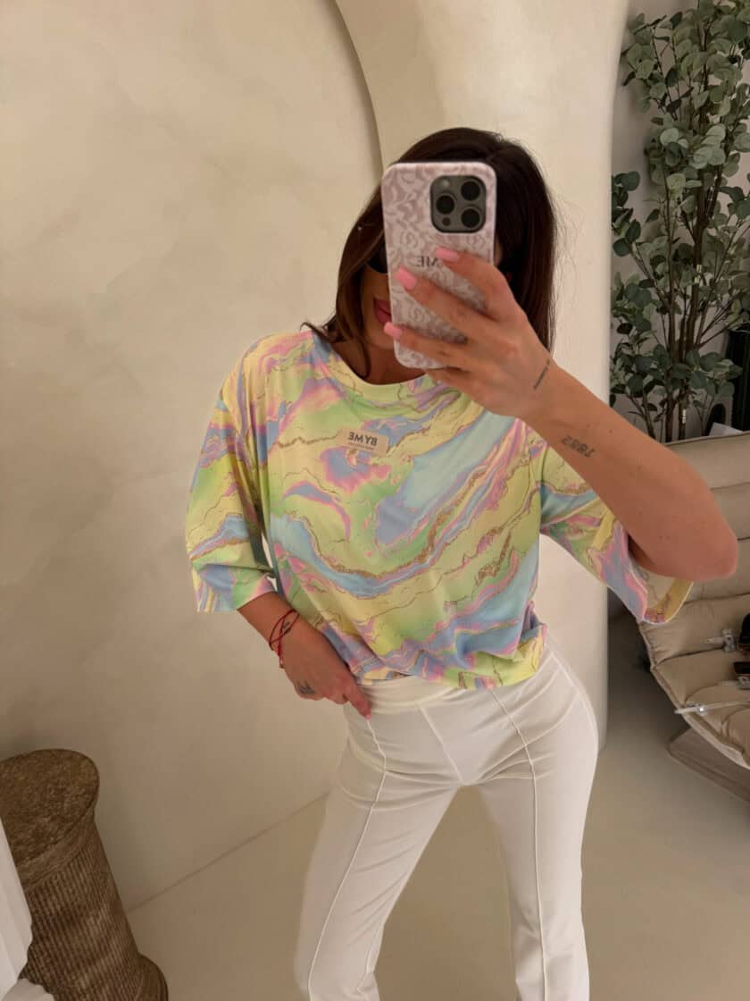 Bluzka MARMARIS print marmurek - zapp - obrazek 5