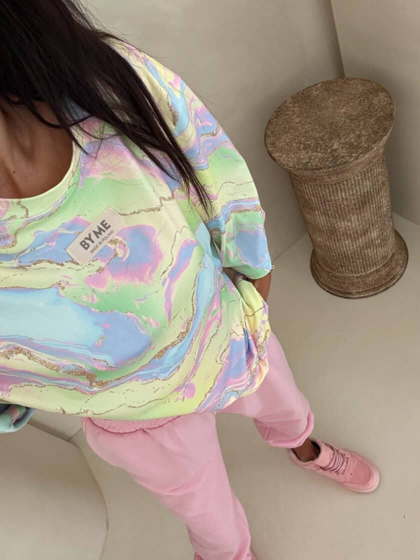 Bluzka MARMARIS print marmurek - zapp - obrazek 13