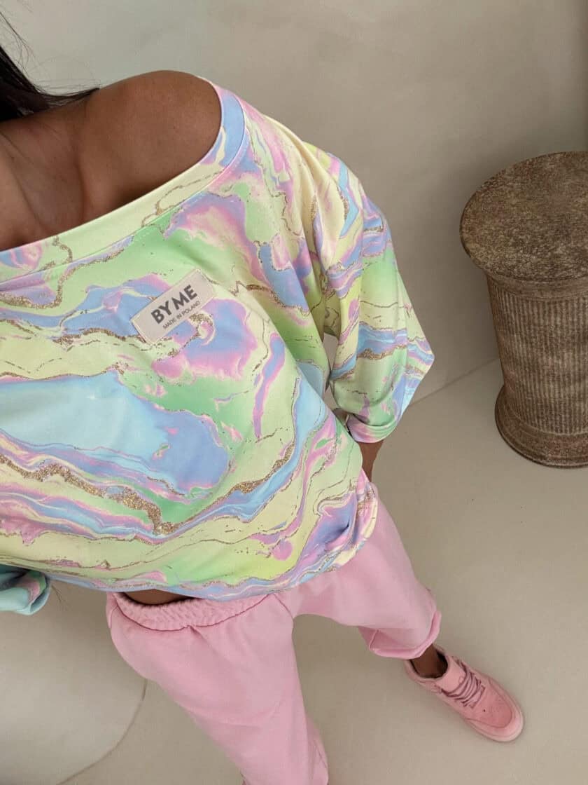 Bluzka MARMARIS print marmurek - zapp - obrazek 15