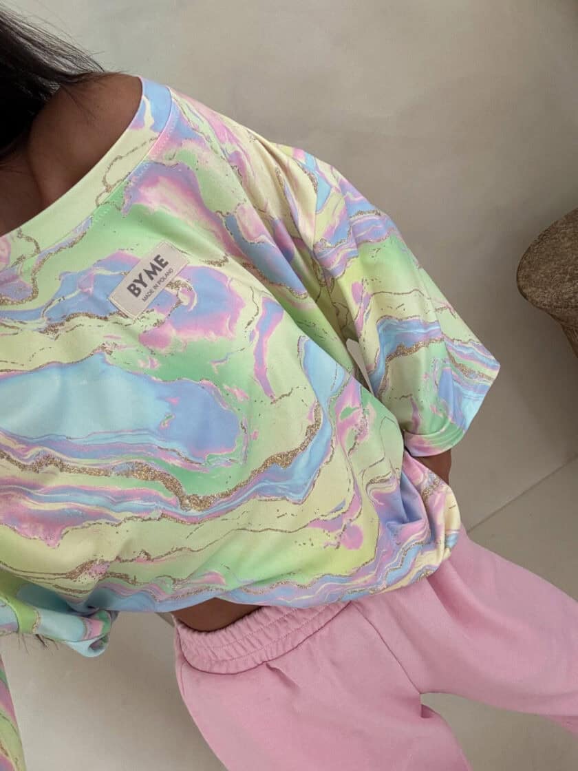 Bluzka MARMARIS print marmurek - zapp - obrazek 3