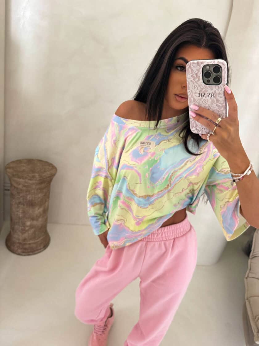 Bluzka MARMARIS print marmurek - zapp - obrazek 17