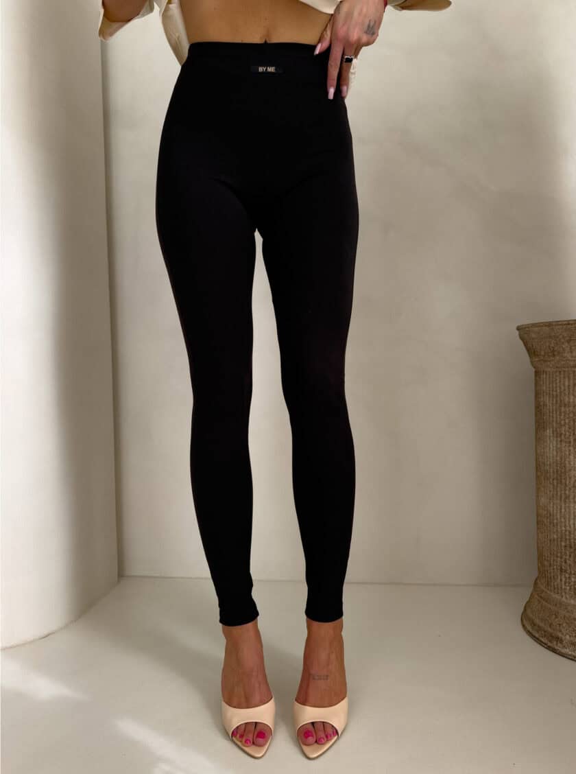Legginsy KANELLA - czarne - obrazek 6
