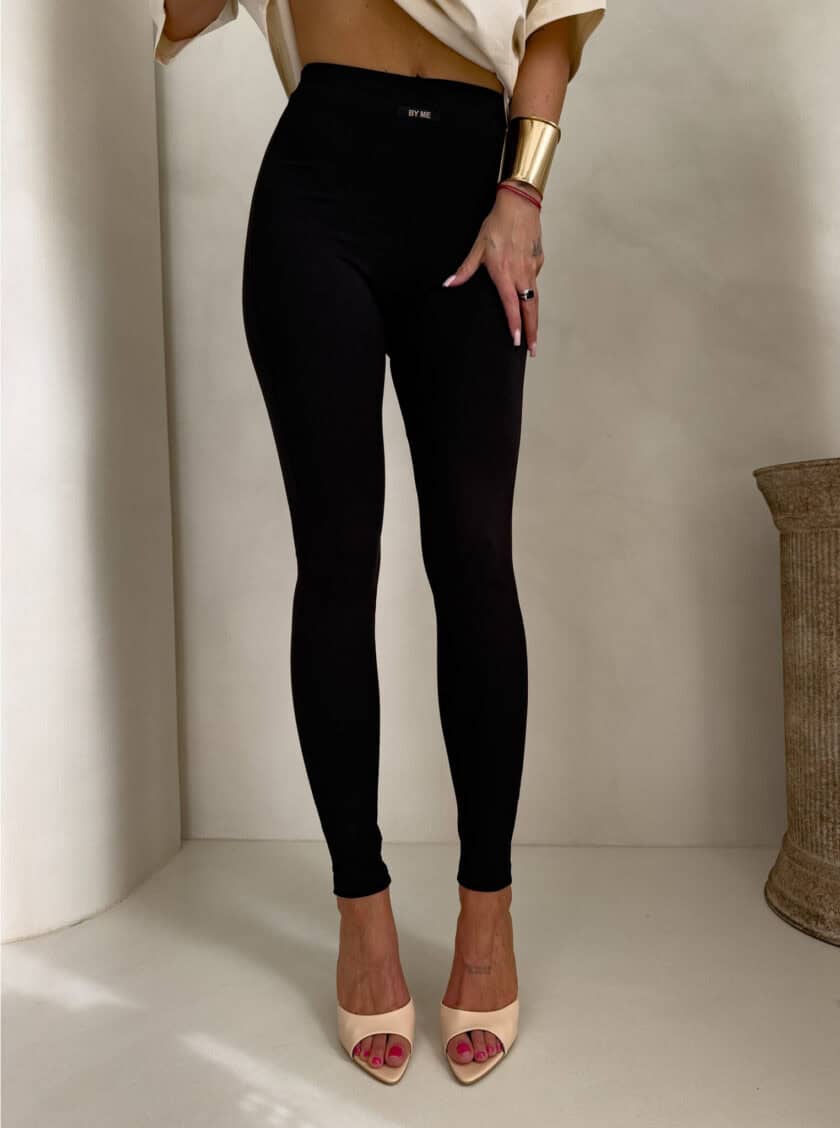 Legginsy KANELLA - czarne - obrazek 7