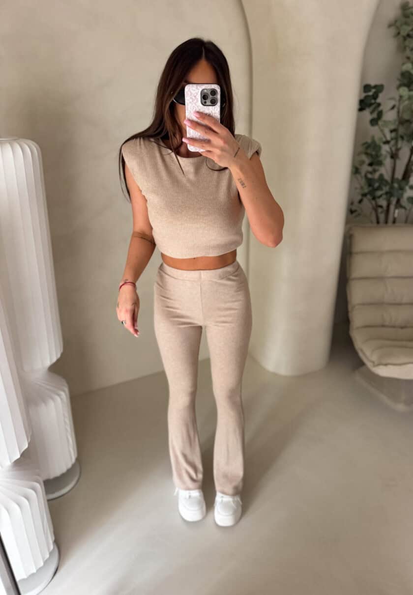 Komplet PANDORA - beżowy - obrazek 2