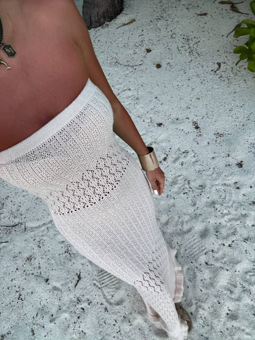 Sukienka LAGUNA - jasny beż - obrazek 11