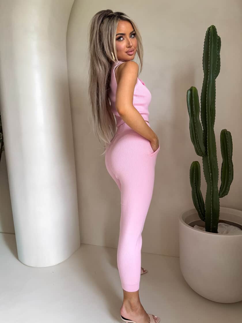 Komplet DELANI ROSE – jasny róż - obrazek 8