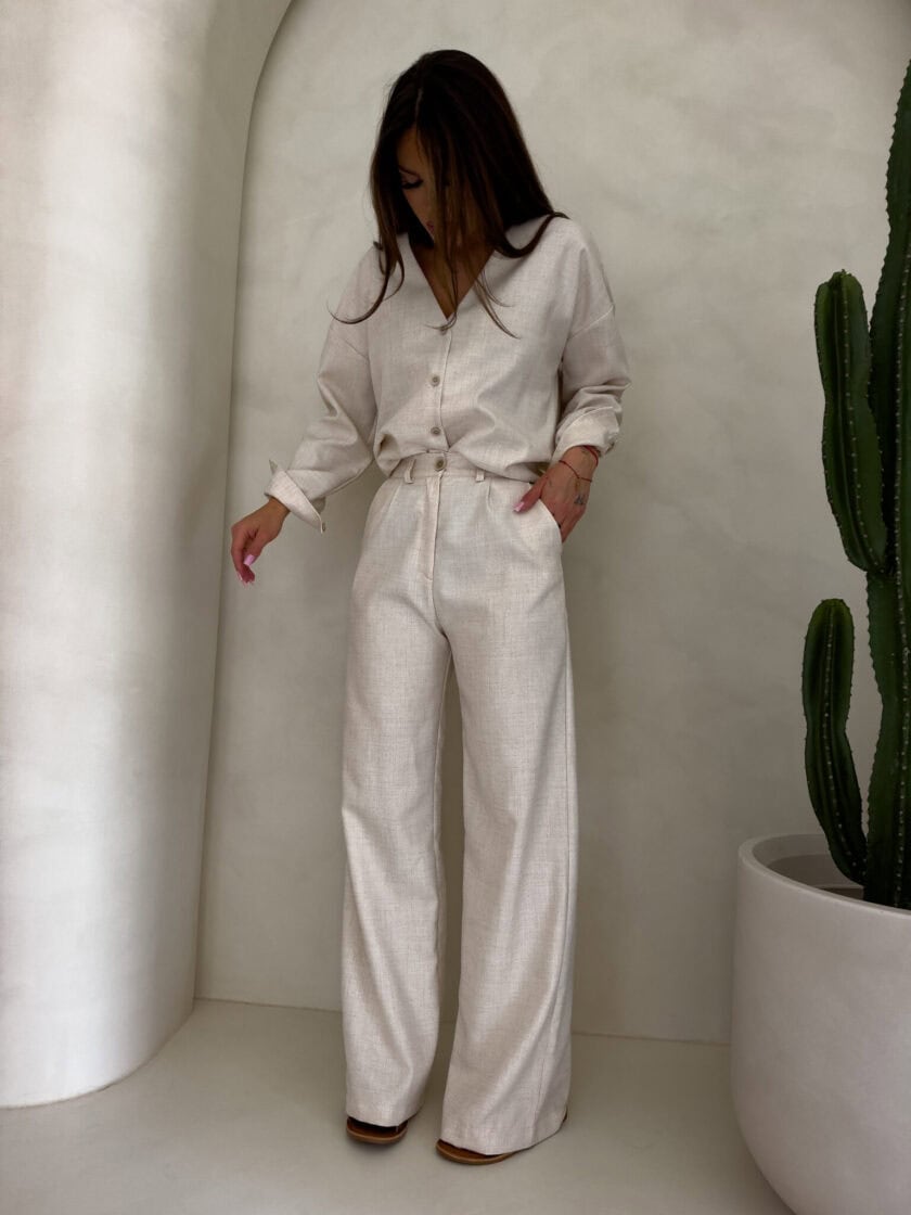 Komplet MYKONOS – ecru - obrazek 8