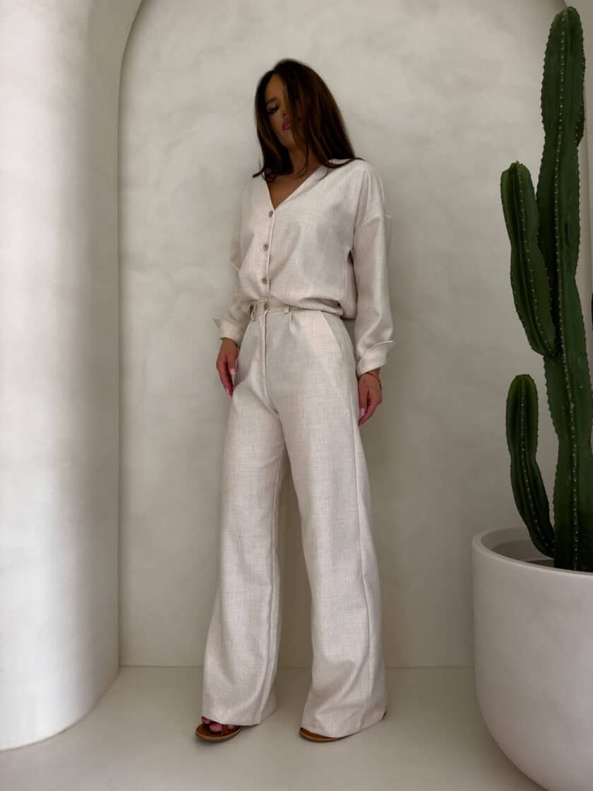 Komplet MYKONOS – ecru - obrazek 9